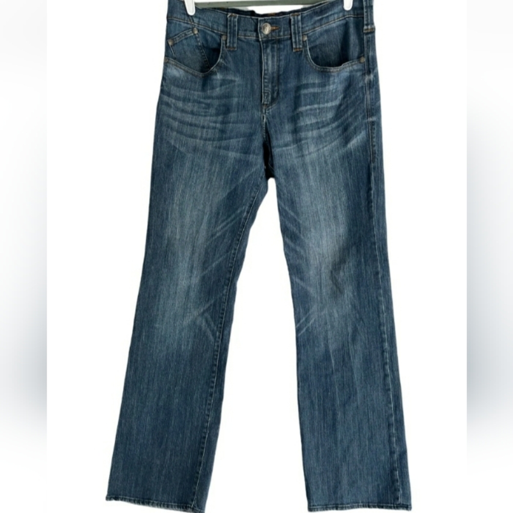 Rock And Republic Mens Classic  Jagger Bootcut Jeans|Streetwear| Whiskered 40X30